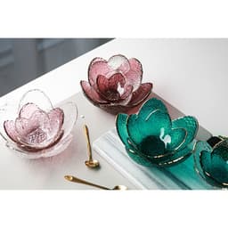 Салатник фигурный «Цветок», 280 мл, 16×7.7 см, стекло