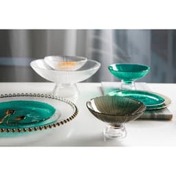 Ваза для фруктов Magistro «Фейерверк», 3.7 л, 33×13.5 см, стекло, прозрачная