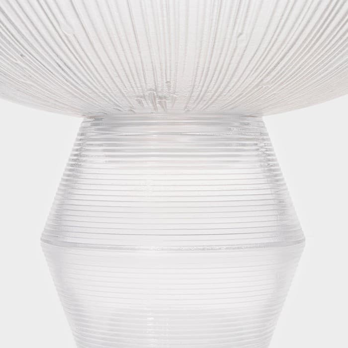 Ваза для фруктов Magistro «Фейерверк», 3.7 л, 33×13.5 см, стекло, прозрачная