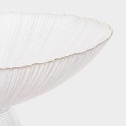 Ваза для фруктов Magistro «Фейерверк», 3.7 л, 33×13.5 см, стекло, прозрачная