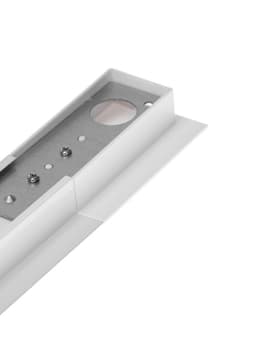 Шинопровод трековый 2TRA, 1 м, TR-13W, встраиваемый, белый