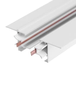 Шинопровод трековый 2TRA, 1 м, TR-13W, встраиваемый, белый