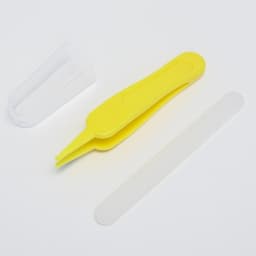 Набор по уходу за ребенком Крошка Я, 5 предметов - расческа, пинцет, ножницы, книпсер, пилка, желтый