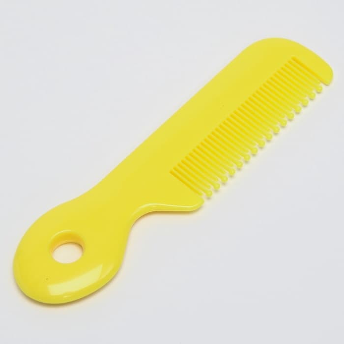 Набор по уходу за ребенком Крошка Я, 5 предметов - расческа, пинцет, ножницы, книпсер, пилка, желтый
