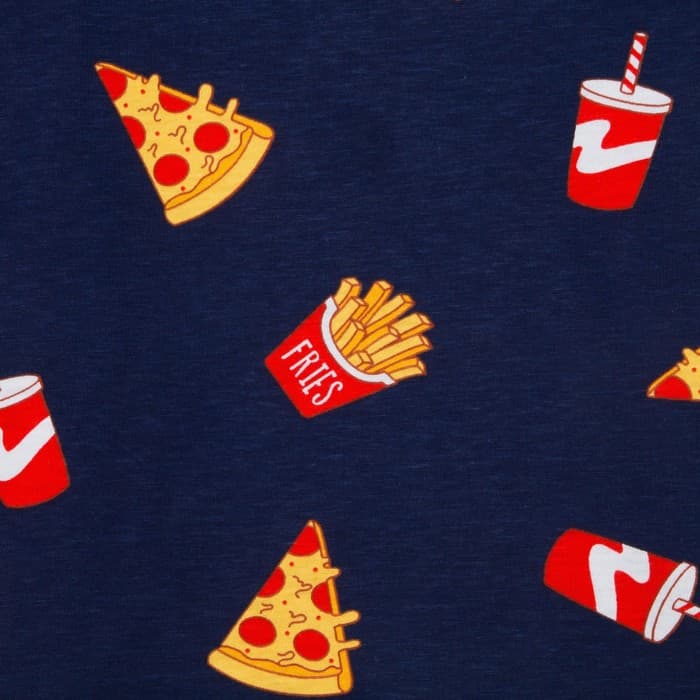 Пижама (футболка, брюки) KAFTAN Food, рост 98-104 см (30)