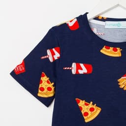 Пижама (футболка, брюки) KAFTAN Food, рост 98-104 см (30)