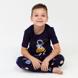 Пижама для мальчика: футболки, брюки, KAFTAN Space, рост 98-104 см