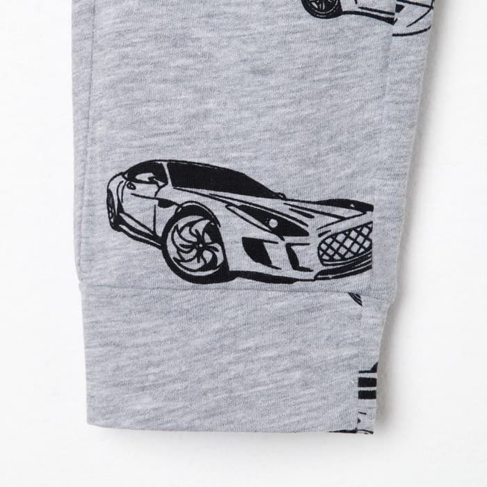 Пижама для мальчика: футболка, брюки KAFTAN Drift, серая, рост 86-92 см