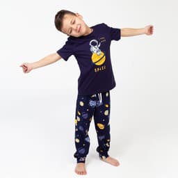 Пижама детская для мальчика KAFTAN «Space» рост 86-92 (28)