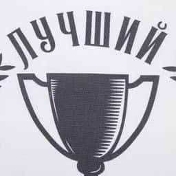 Кухонное полотенце «Доляна. Лучший муж», 35×60 см, 100% хлопок, 160 г/м²