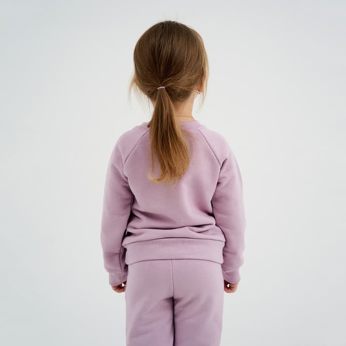Свитшот для девочки KAFTAN: Dream, лиловый, размер 28 (86-92 см)