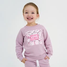 Свитшот для девочки KAFTAN: Dream, лиловый, размер 30 (98-104 см)