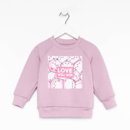 Свитшот для девочки KAFTAN: Dream, лиловый, размер 34 (122-128 см)