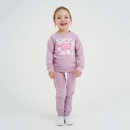 Свитшот для девочки KAFTAN: Dream, лиловый, размер 38 (146-152 см