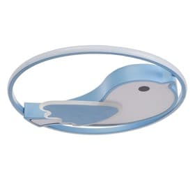 Светильник с ПДУ 1790/1 LED 50 Вт диммер синий 50×50×5 см BayerLux