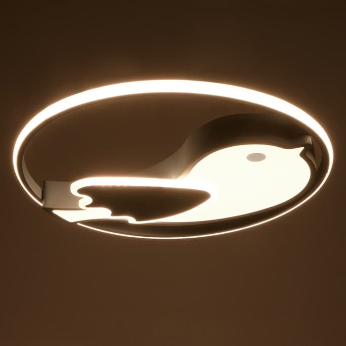 Светильник с ПДУ 1790/1 LED 50 Вт диммер синий 50×50×5 см BayerLux