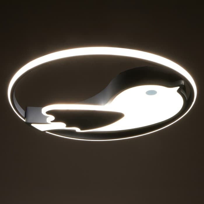 Светильник с ПДУ 1790/1 LED 50 Вт диммер синий 50×50×5 см BayerLux