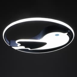 Светильник с ПДУ 1790/1 LED 50 Вт диммер синий 50×50×5 см BayerLux