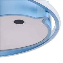 Светильник с ПДУ 1790/1 LED 50 Вт диммер синий 50×50×5 см BayerLux