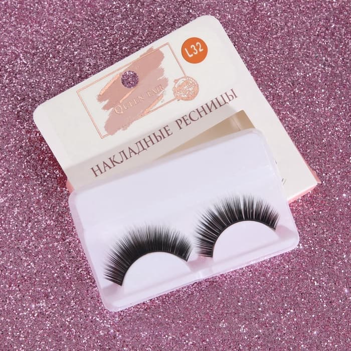 Ресницы накладные «Нежность во взгляде», 13 мм, без клея, чёрные