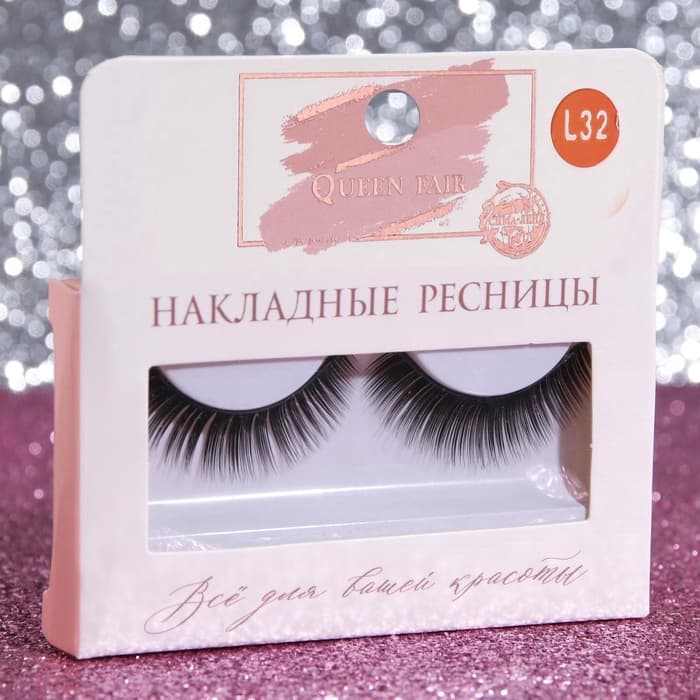 Ресницы накладные «Нежность во взгляде», 13 мм, без клея, чёрные