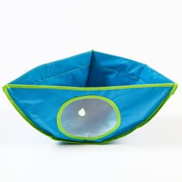 Сетка для хранения игрушек в ванной, голубая