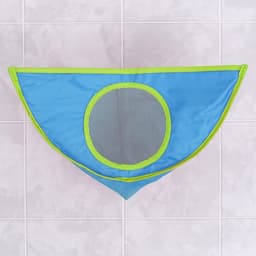 Сетка для хранения игрушек в ванной, голубая