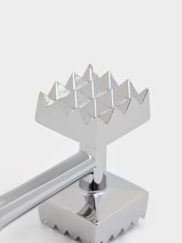 Молоток для мяса Доляна «Хром», 272 г, цвет чёрный