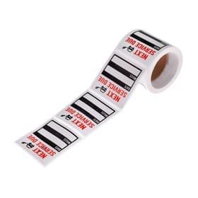 Наклейка для планового сервисного обслуживания, рулон 150 шт.