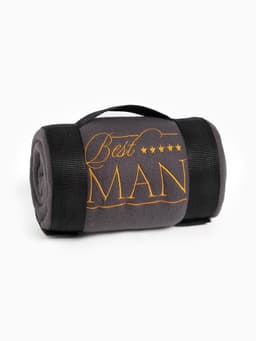 Плед флисовый «Этель. Best Man», 130×150 см, флис 160 г/м²