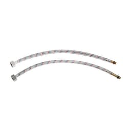 Подводка гибкая для смесителя ZEIN, гайка 1/2", штуцер М10, 40 см, набор 2 шт.