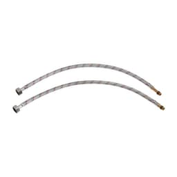 Подводка гибкая для смесителя ZEIN, гайка 1/2", штуцер М10, 50 см, набор 2 шт.