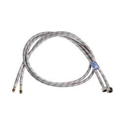 Подводка гибкая для смесителя ZEIN, гайка 1/2", штуцер М10, 150 см, набор 2 шт.