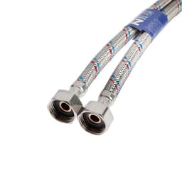 Подводка гибкая для смесителя ZEIN, гайка 1/2", штуцер М10, 150 см, набор 2 шт.