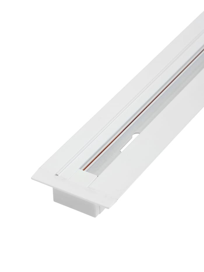 Шинопровод трековый 2TRA, 2 м, TR-14W, встраиваемый, белый