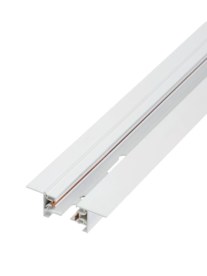 Шинопровод трековый 2TRA, 2 м, TR-14W, встраиваемый, белый