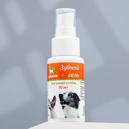 Зубной гель для кошек и собак «Пижон», 50 мл, ферменты и прополис