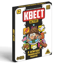 Игра-квест «В поисках фамильного рецепта», 36 карт, 7+