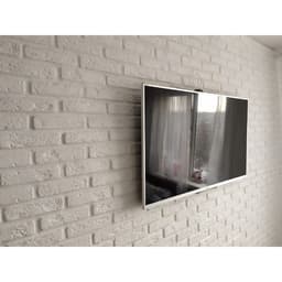 Гипсовая плитка усиленная «Барселона», цвет белый, 1 м²