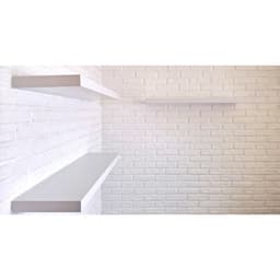 Гипсовая плитка усиленная «Барселона», цвет белый, 1 м²