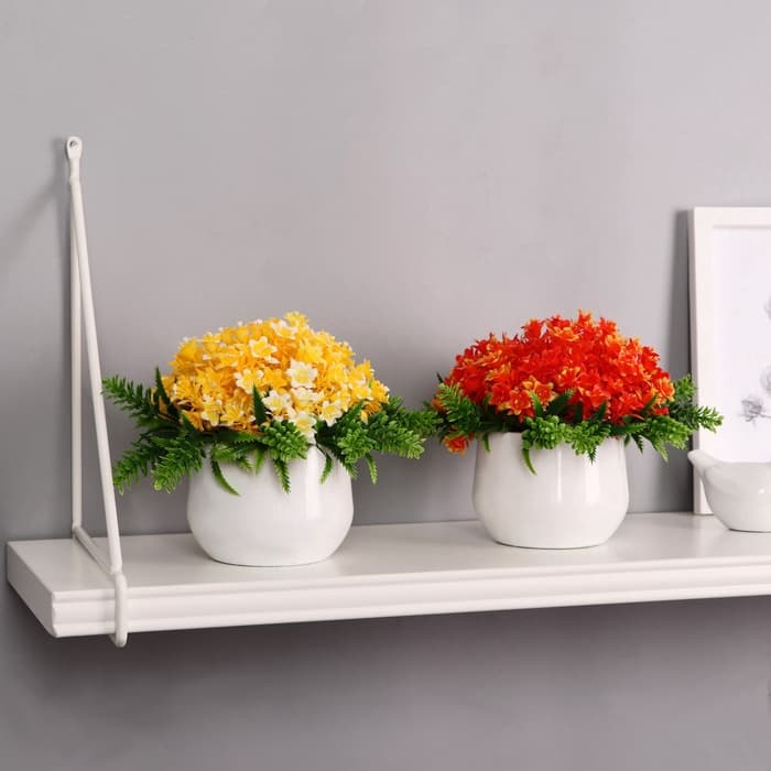 Искусственный цветок в горшке «Гиацинт», 9×12 см, МИКС