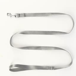 Шлейка с поводком, S, ОШ 20-40 см, ОГ 30-44 см, поводок 120×1 см, серая