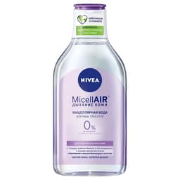 Мицеллярная вода NIVEA MicellAIR для чувствительной кожи, 400 мл