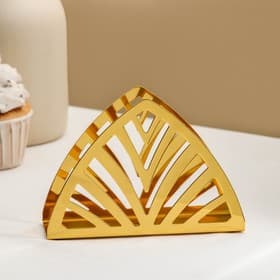 Салфетница Mercy, 13×9×3 см, золотистая