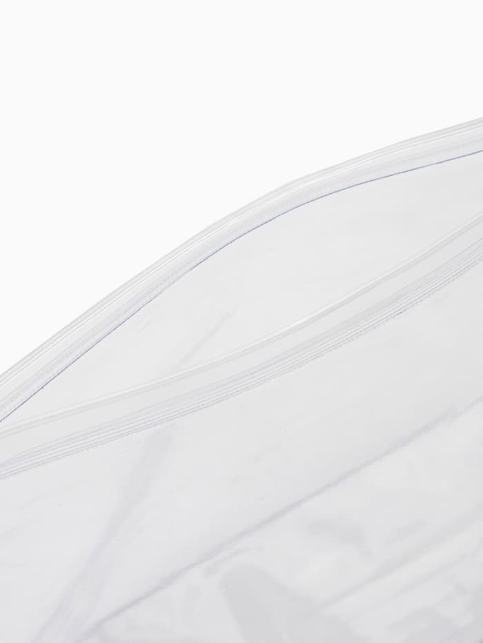 Косметичка для бассейна с застежкой зип-лок, прозрачная