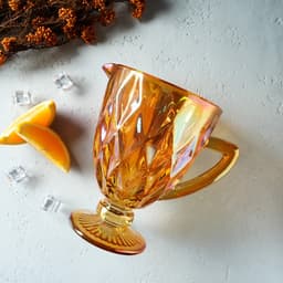 Кувшин для воды Magistro «Круиз», 1.1 л, 14×19.5 см, стекло, янтарный