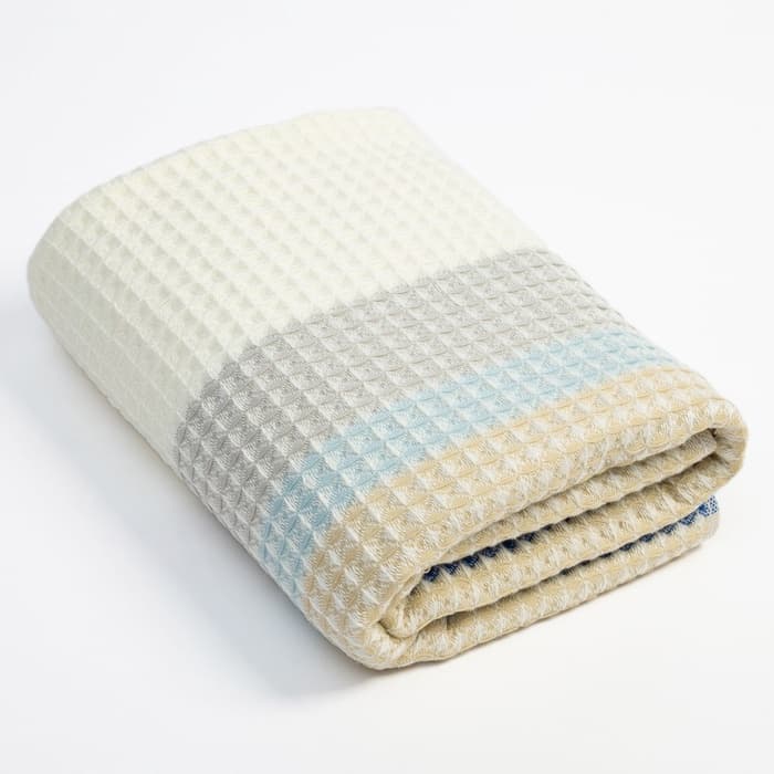 Полотенце банное вафельное «Этель» Waffle, 70×140 см, 100% хлопок, 280 г/м², бежевое