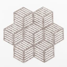 Салфетка декоративная «Куб», 30×31.2 см, 100% п/э, фетр