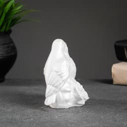 Фигурка гипс «Голуби», перламутровый, 12×12×7 см