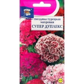 Семена цветов Гвоздика «Супер Дуплекс», 0.2 г, «УРОЖАЙ УДАЧИ»